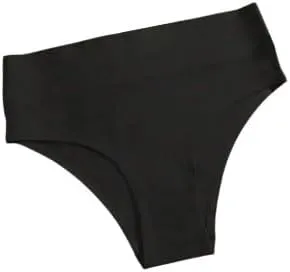 5-Pack Women's Seamless High-Waist Bikini Briefs - Solid Colors, Comfortable Minimalist Design