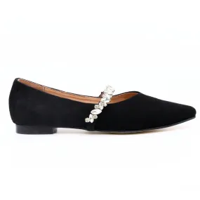 All Black - Women's Royal flats