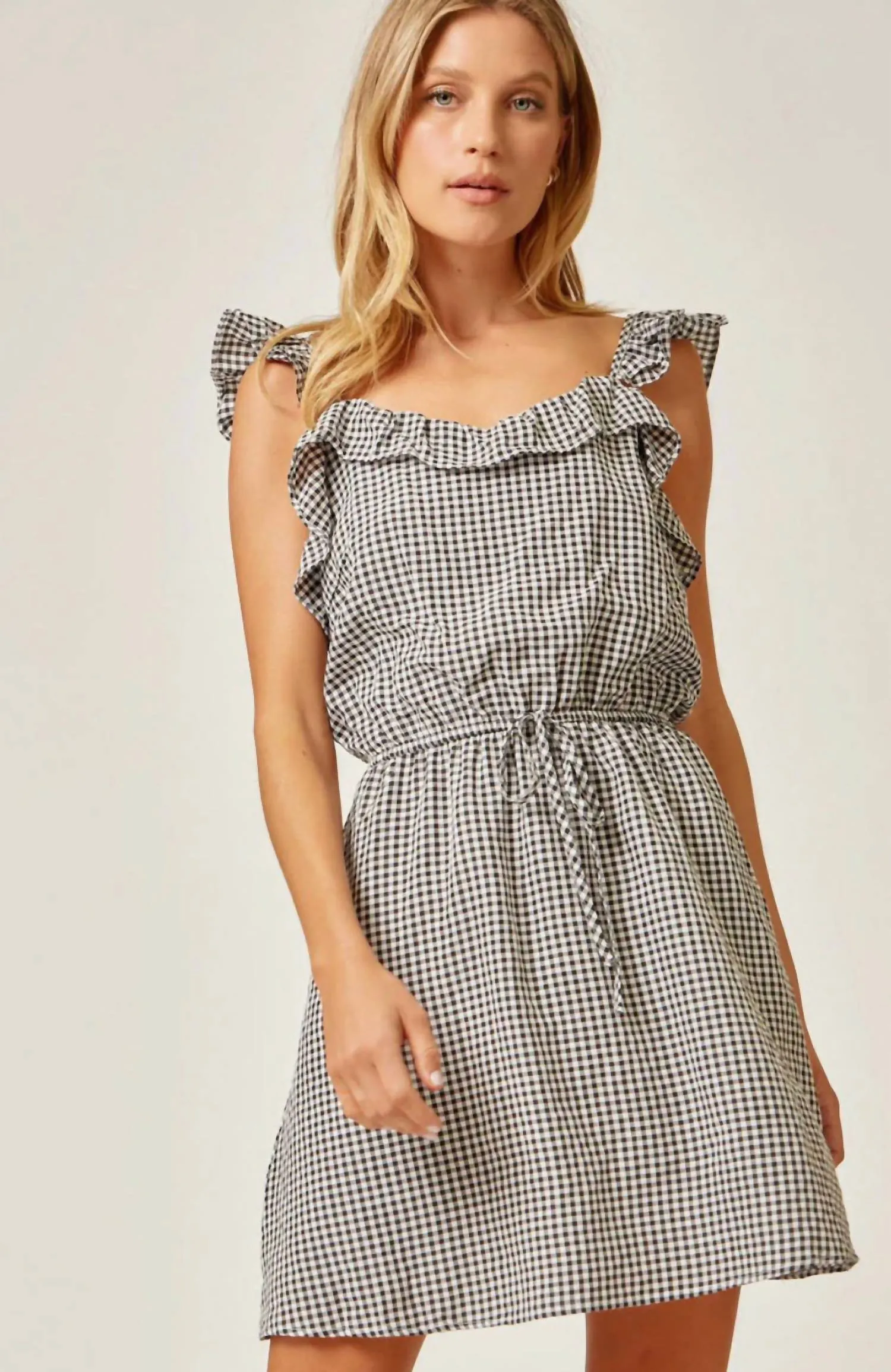 Andree By Unit - Day Date Gingham Dress