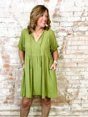 Anson Front Tie Dress - FINAL SALE