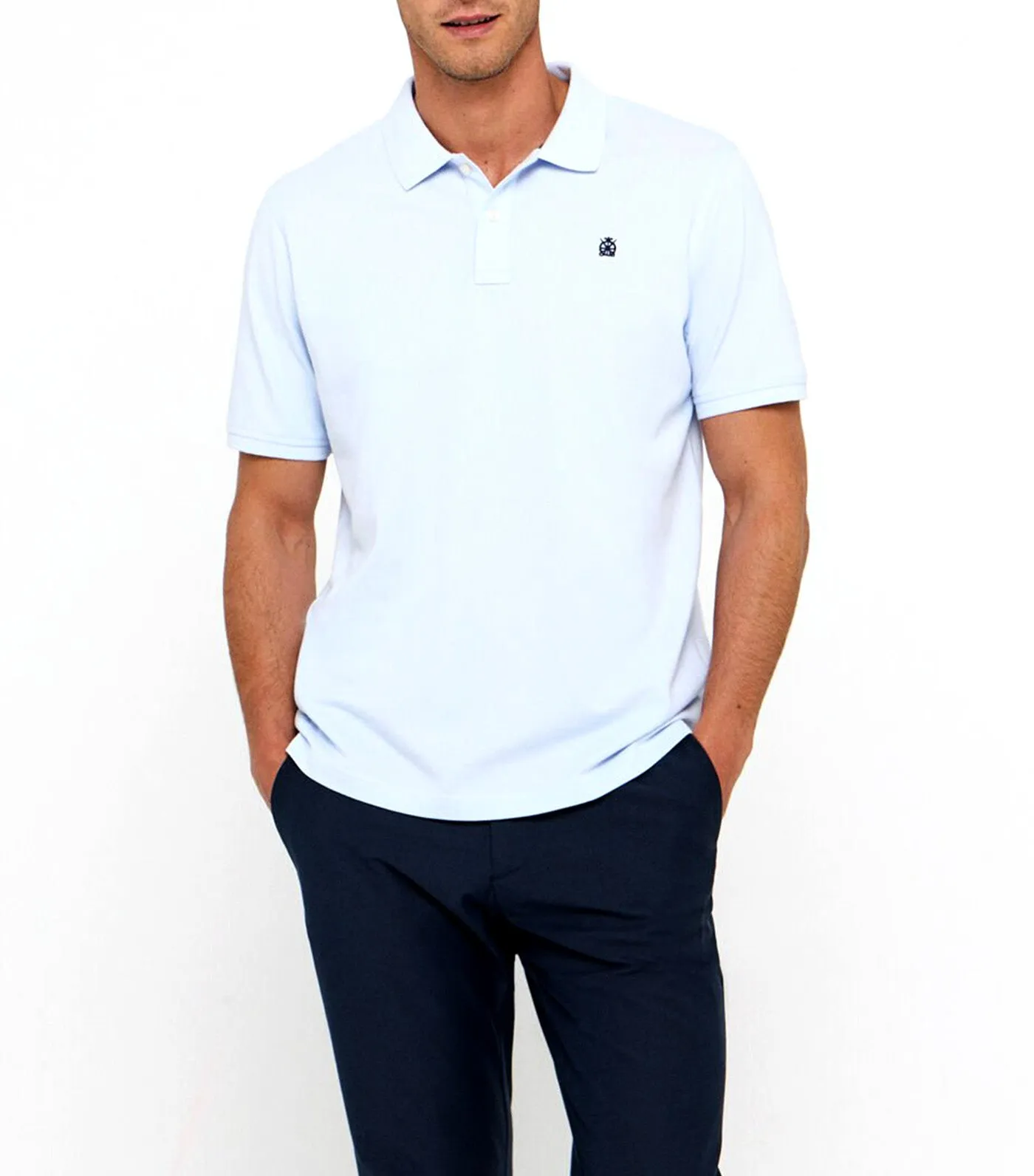 Basic Polo
 Light Blue