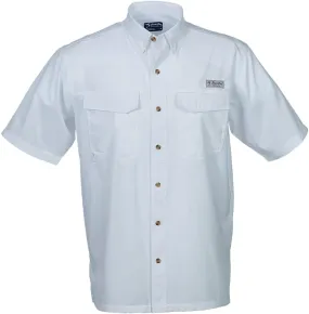 Bimini Bay Outfitters LTD Bimini Flats V Men's Short Sleeve Fishing Shirt Featuring BloodGuard Plus