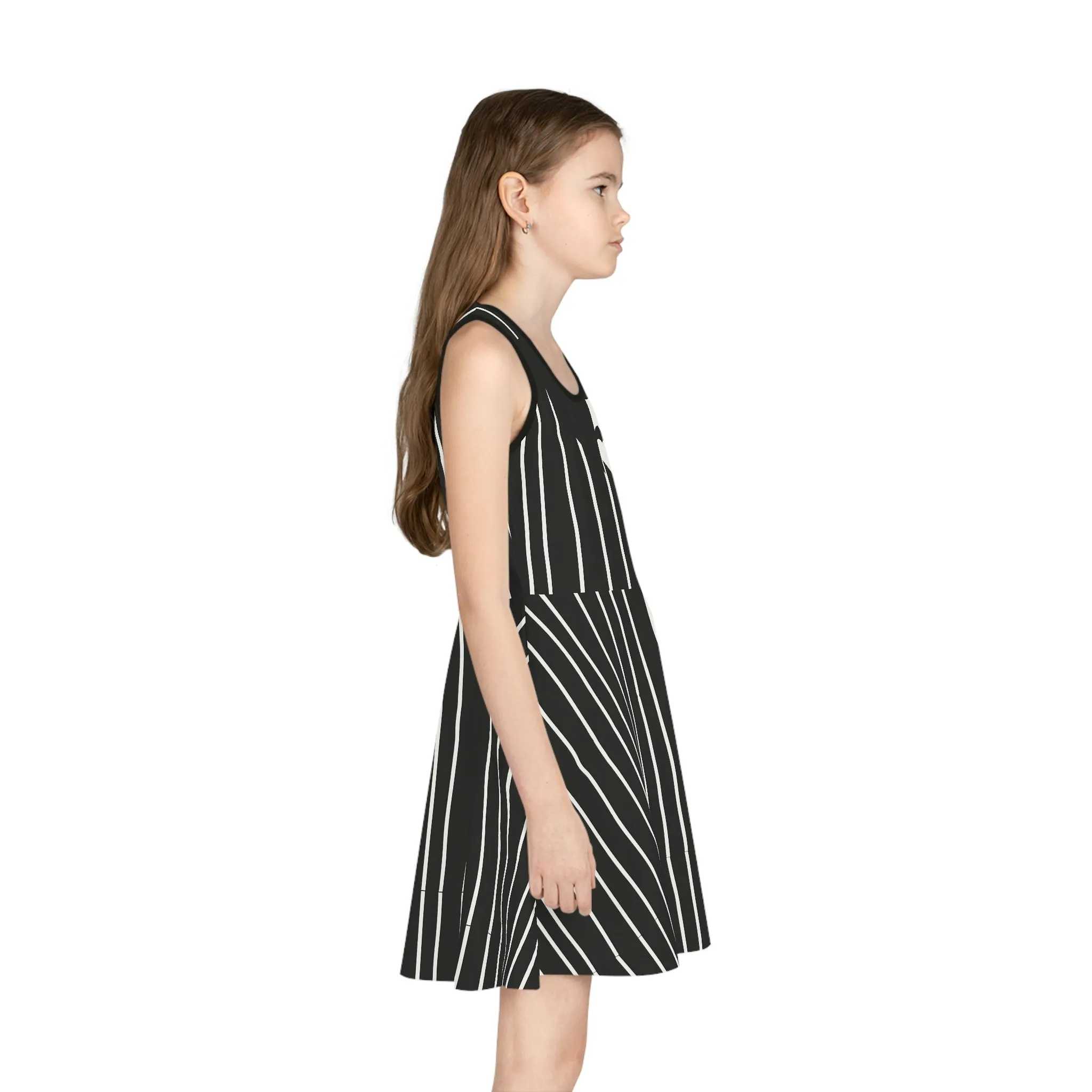 Bone Daddy Girls' Sleeveless Sundress (AOP)