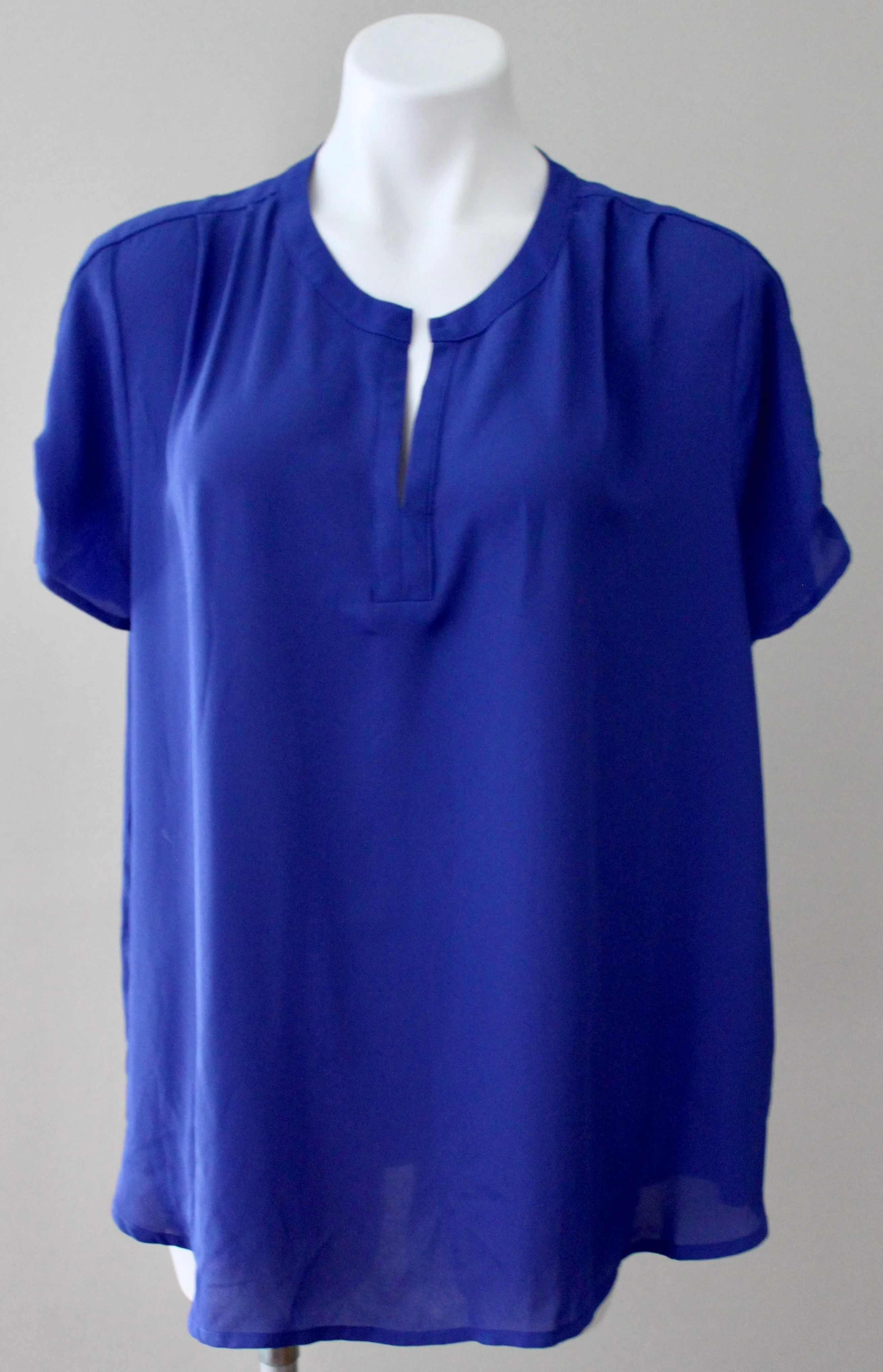 Bright Winter Royal Blue Blouse