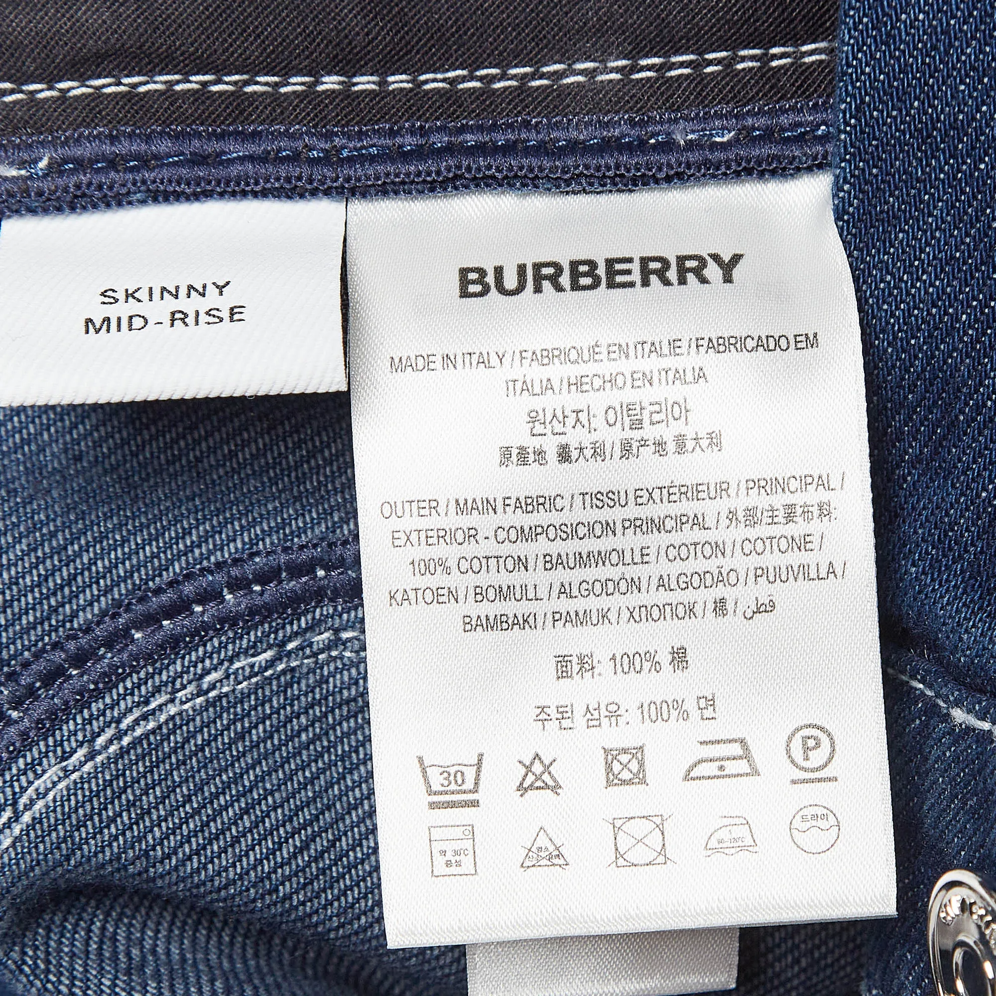 Burberry Blue Denim