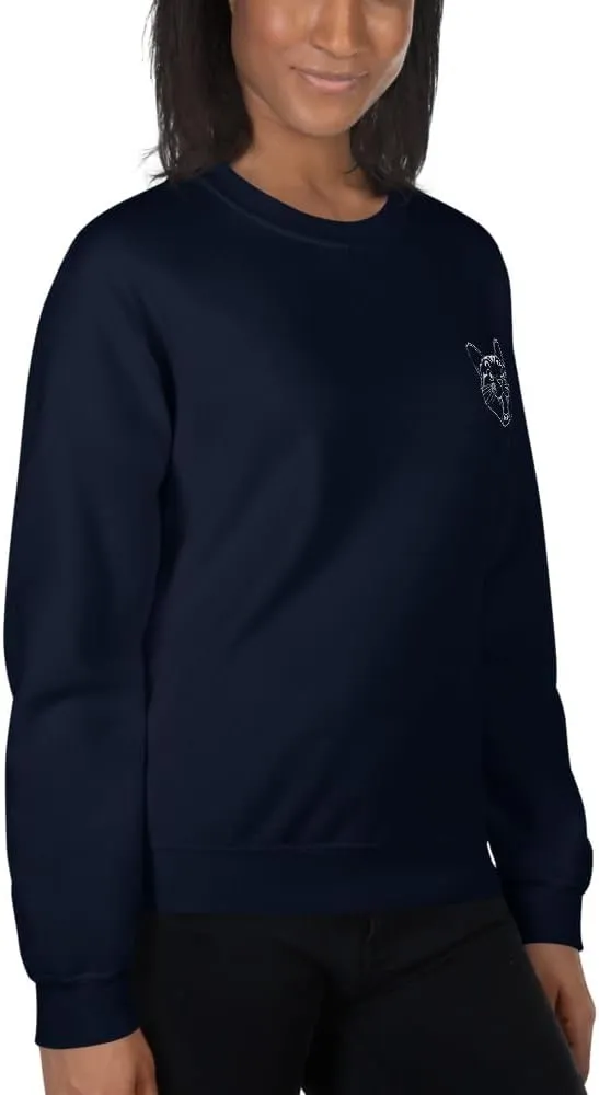 Customize Minimalist Design Unisex Sweatshirt for Pet Owner- Personalize Your Style for Men and Women