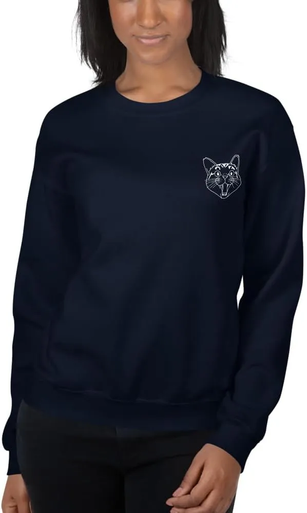 Customize Minimalist Design Unisex Sweatshirt for Pet Owner- Personalize Your Style for Men and Women