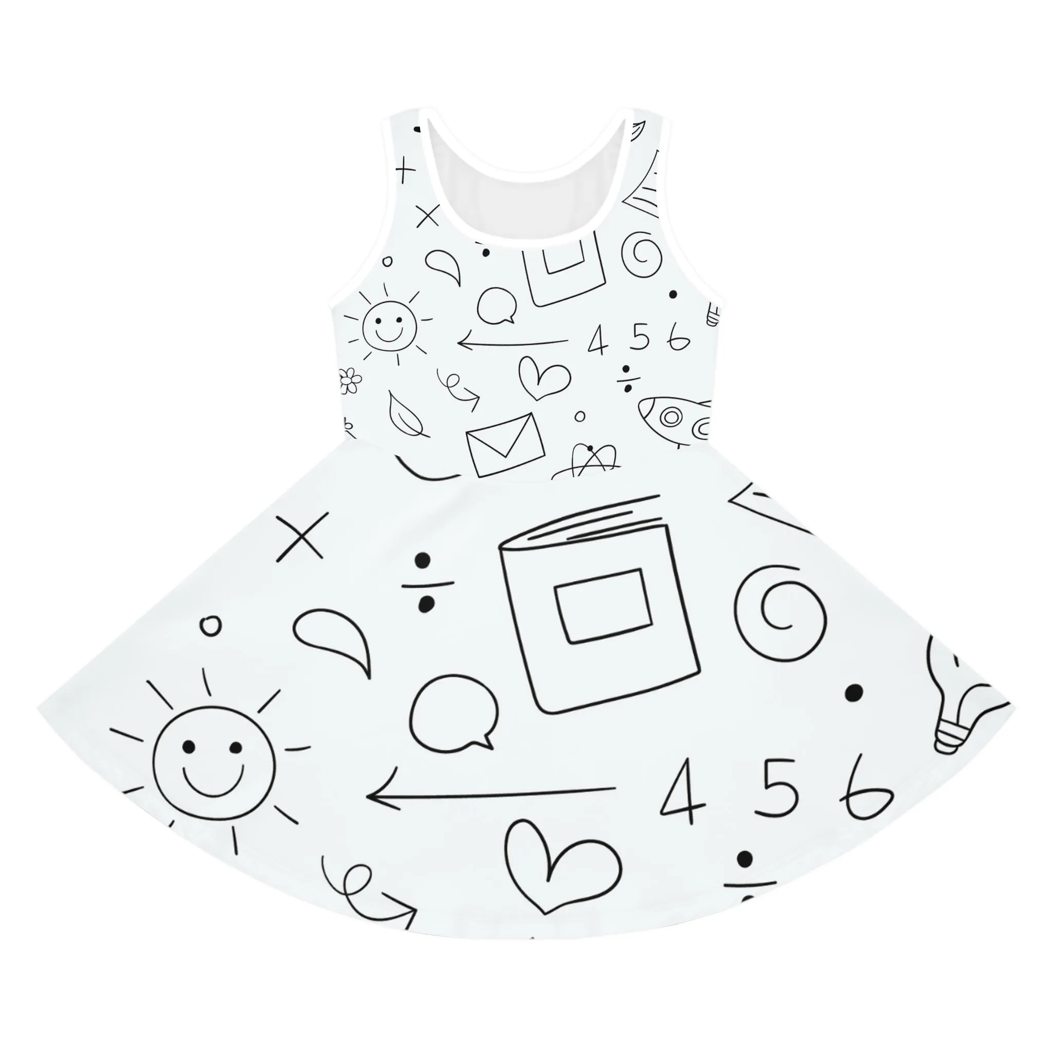 Dooddle - Inovax Girl's Sleeveless Sundress