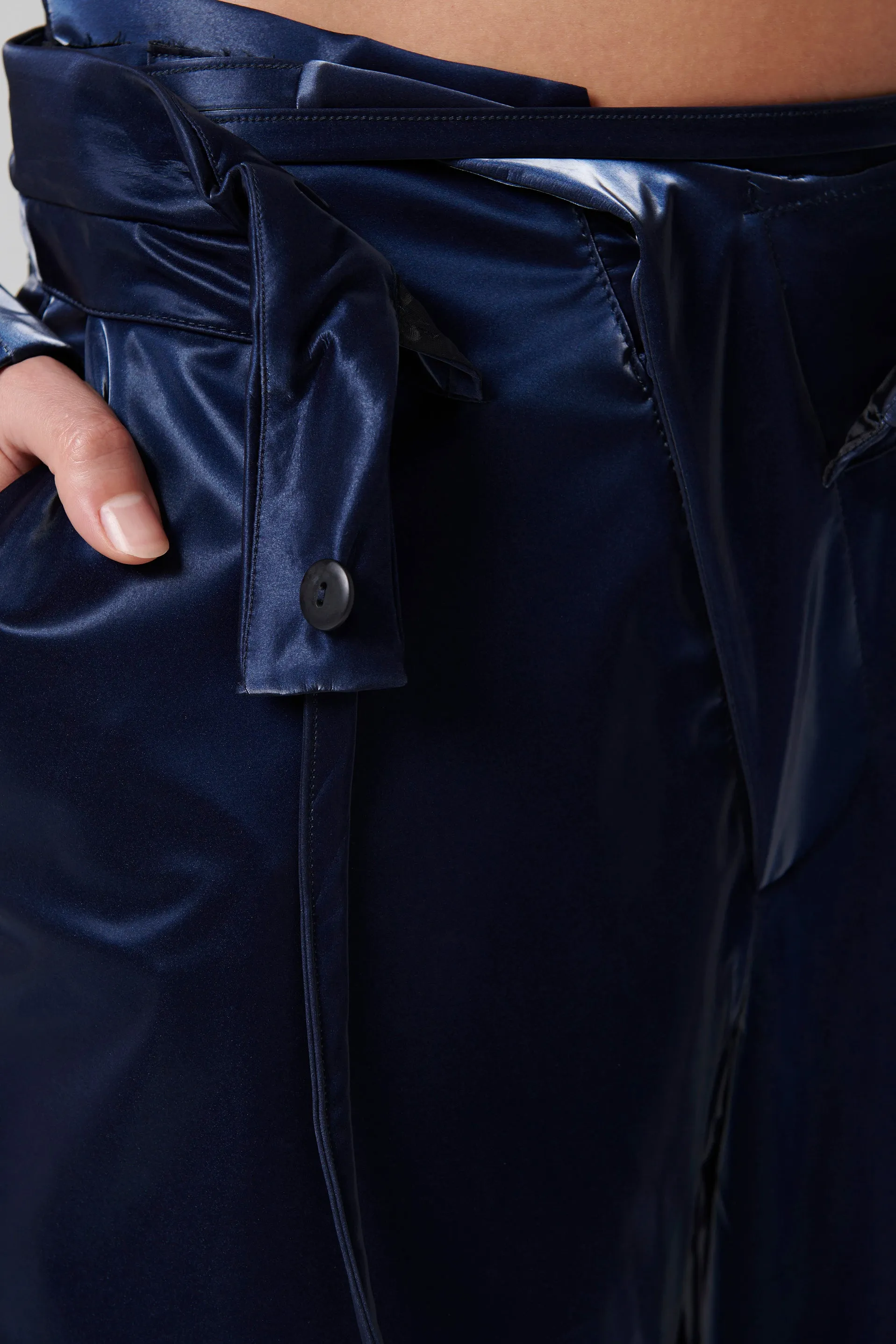 Double Waistband Suit Trousers