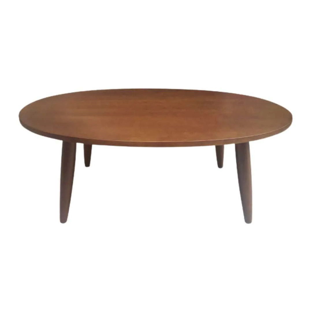 Everly Wooden Oval Coffee Table (110cm)