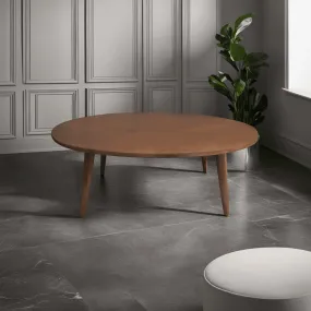 Everly Wooden Oval Coffee Table (110cm)