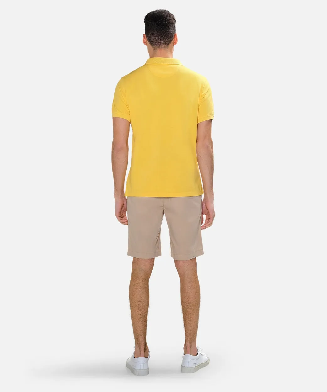 Klassieke polo regular fit | Light Yellow