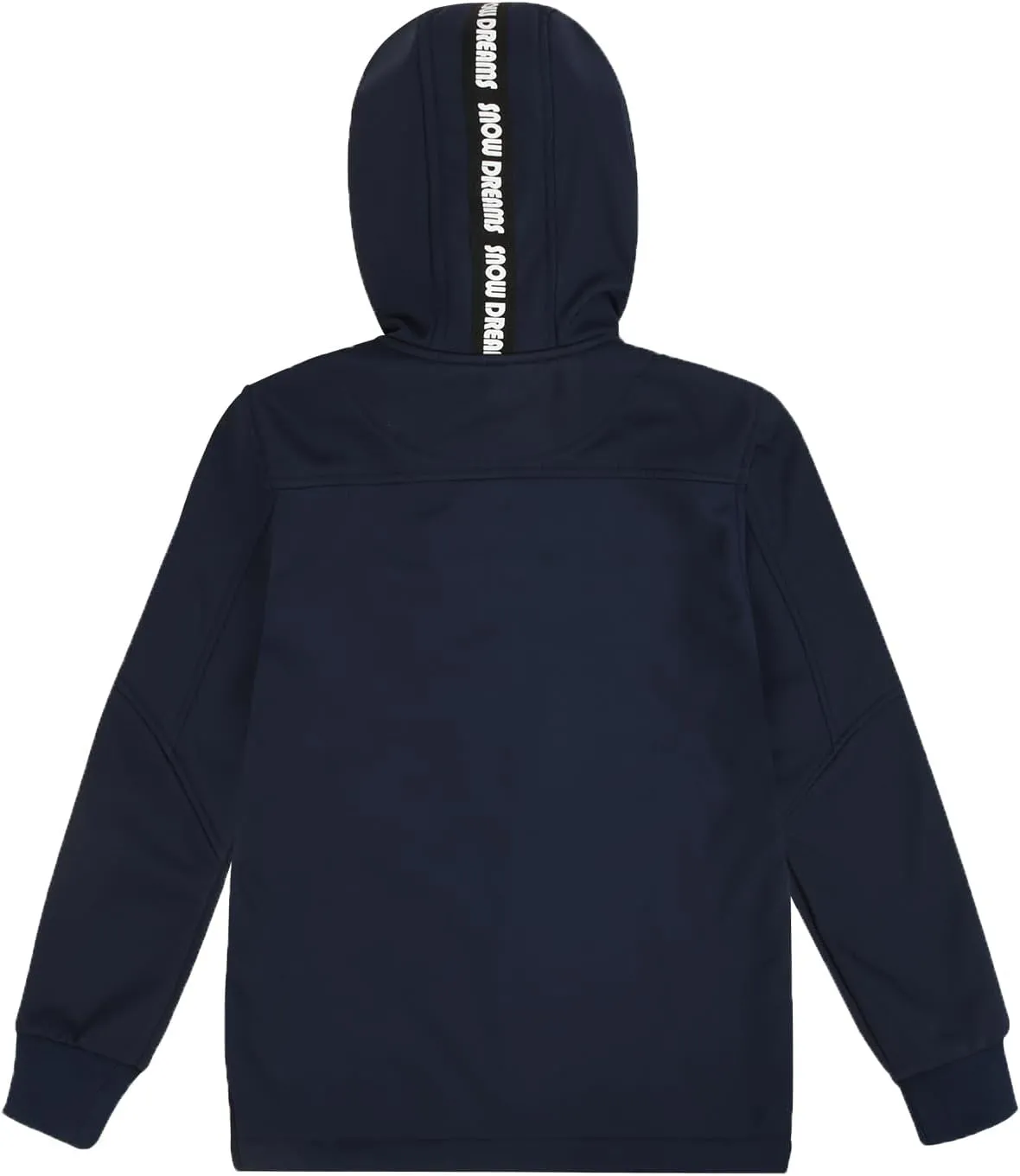 Lansbojun Boys Spring Jacket Waterproof Soft Shell Jacket Hooded Coat Full Zip