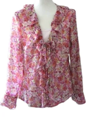 Light Spring Floral Blouse