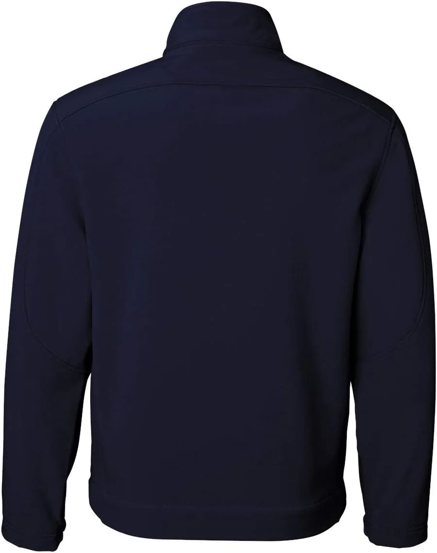 Men’s 100% Polyester Soft Shell Full Zip Jacket