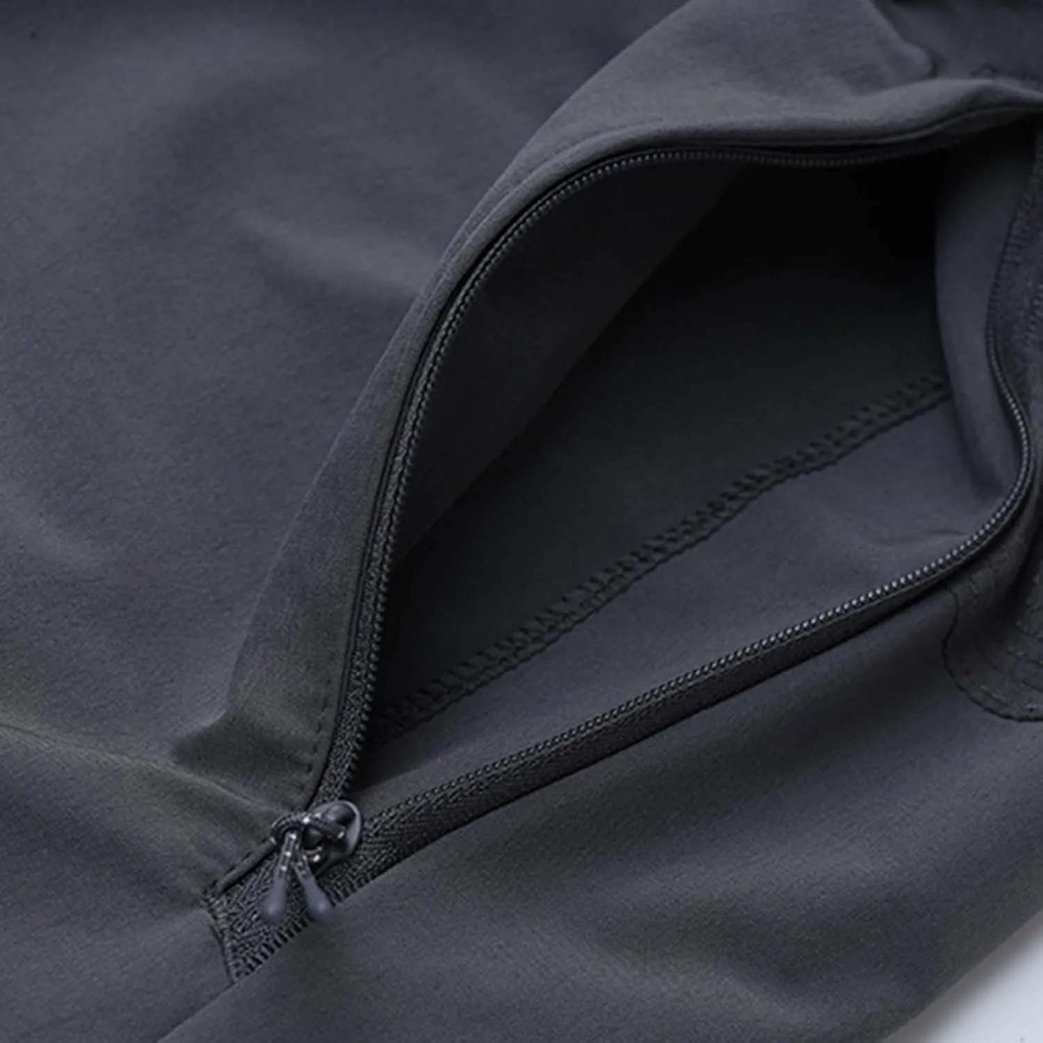 Men's Jackets Lightweight Fashion Long Sleeve Solid Color Zipper Hooded Jacket Classic Breathable Outdoor Jacket