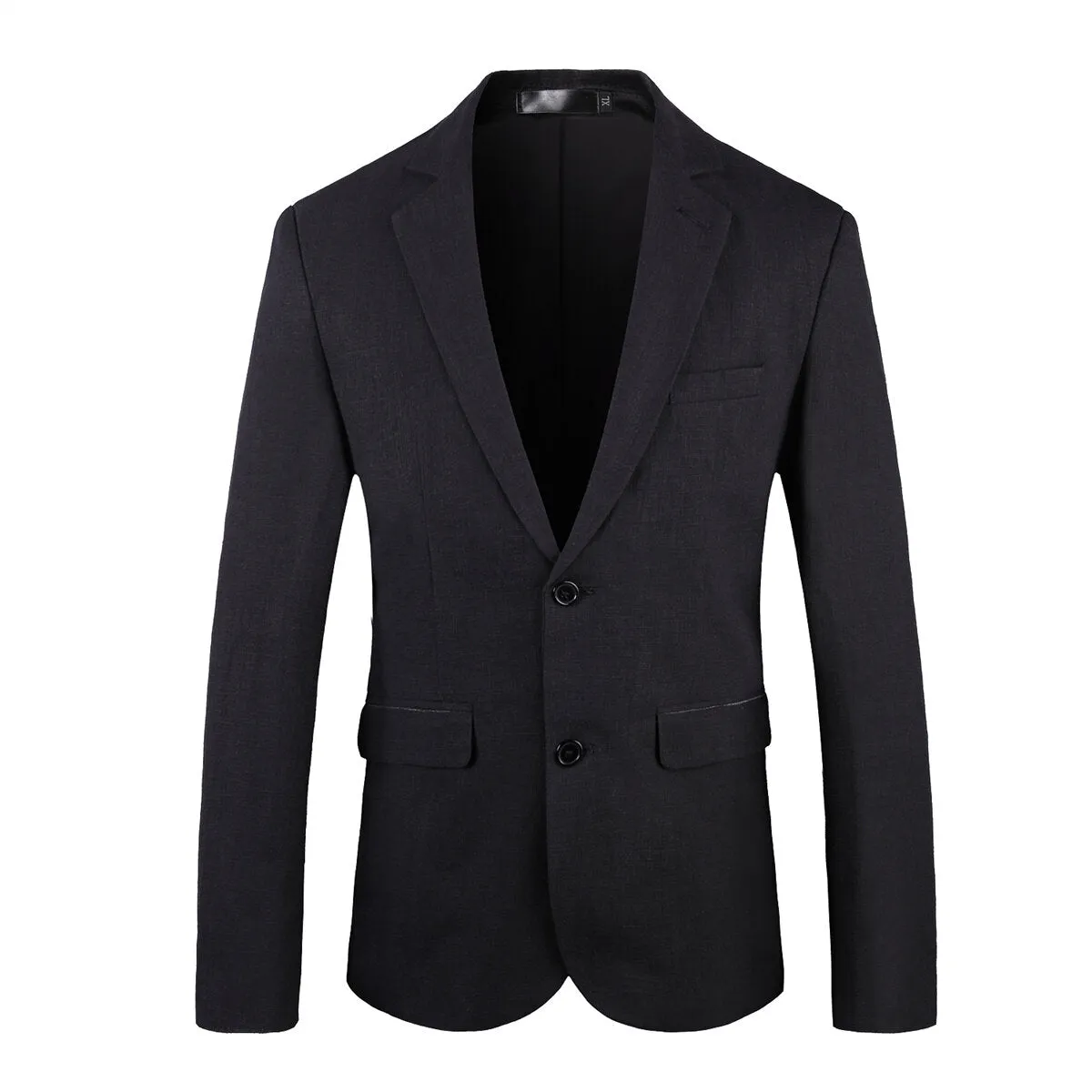Men's Lightweight Breathable Casual Jacket Blazer Black
