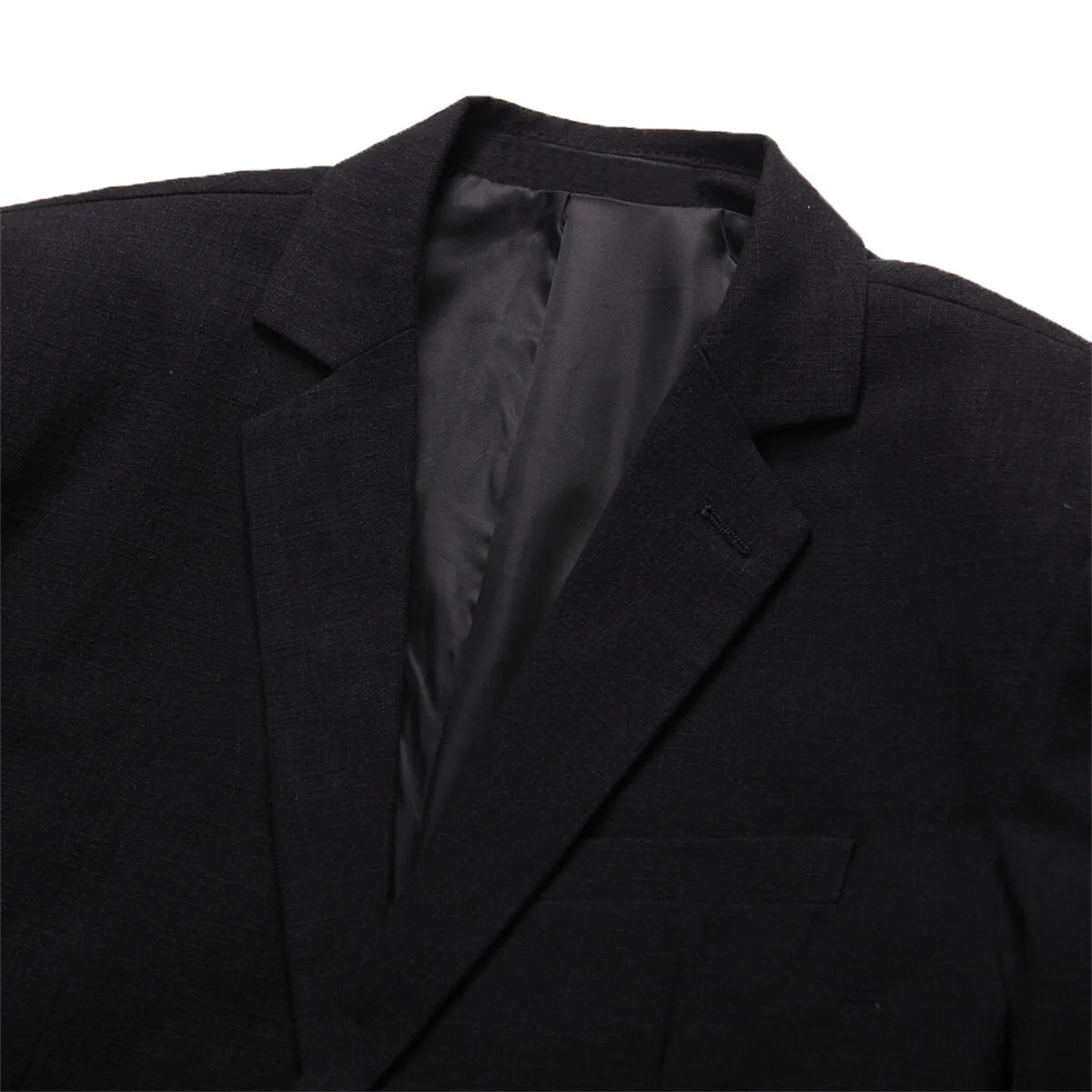 Men's Lightweight Breathable Casual Jacket Blazer Black