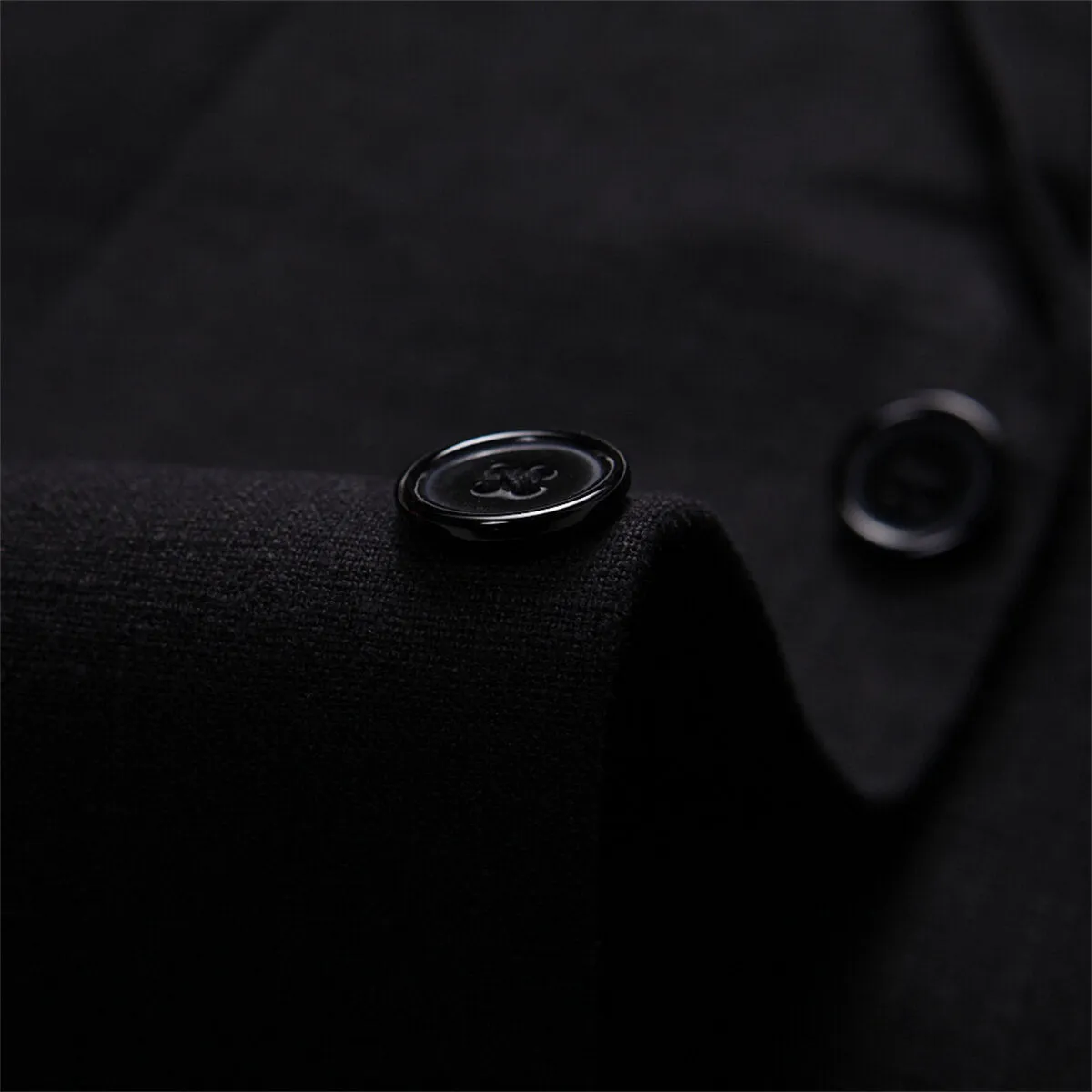 Men's Lightweight Breathable Casual Jacket Blazer Black