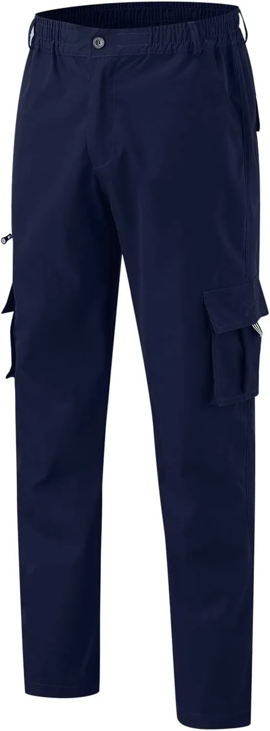 Mens Workout Cargo Sweatpants Pants Joggers for Men Big and Tall Men's Workout Slim Gym Joggers Pants Sport Training
