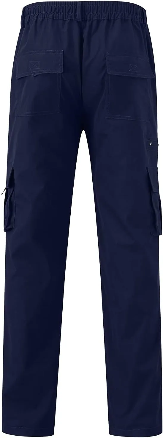 Mens Workout Cargo Sweatpants Pants Joggers for Men Big and Tall Men's Workout Slim Gym Joggers Pants Sport Training
