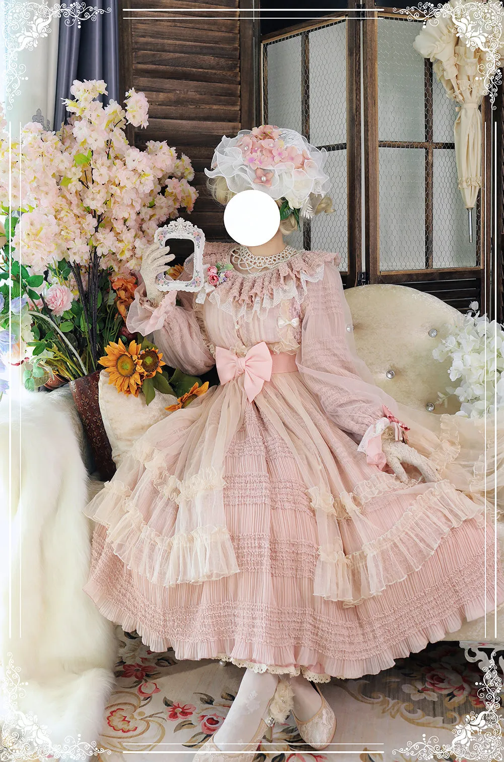 Miss Point~Icing Sugar~Retro Lolita Double-layer Blouse