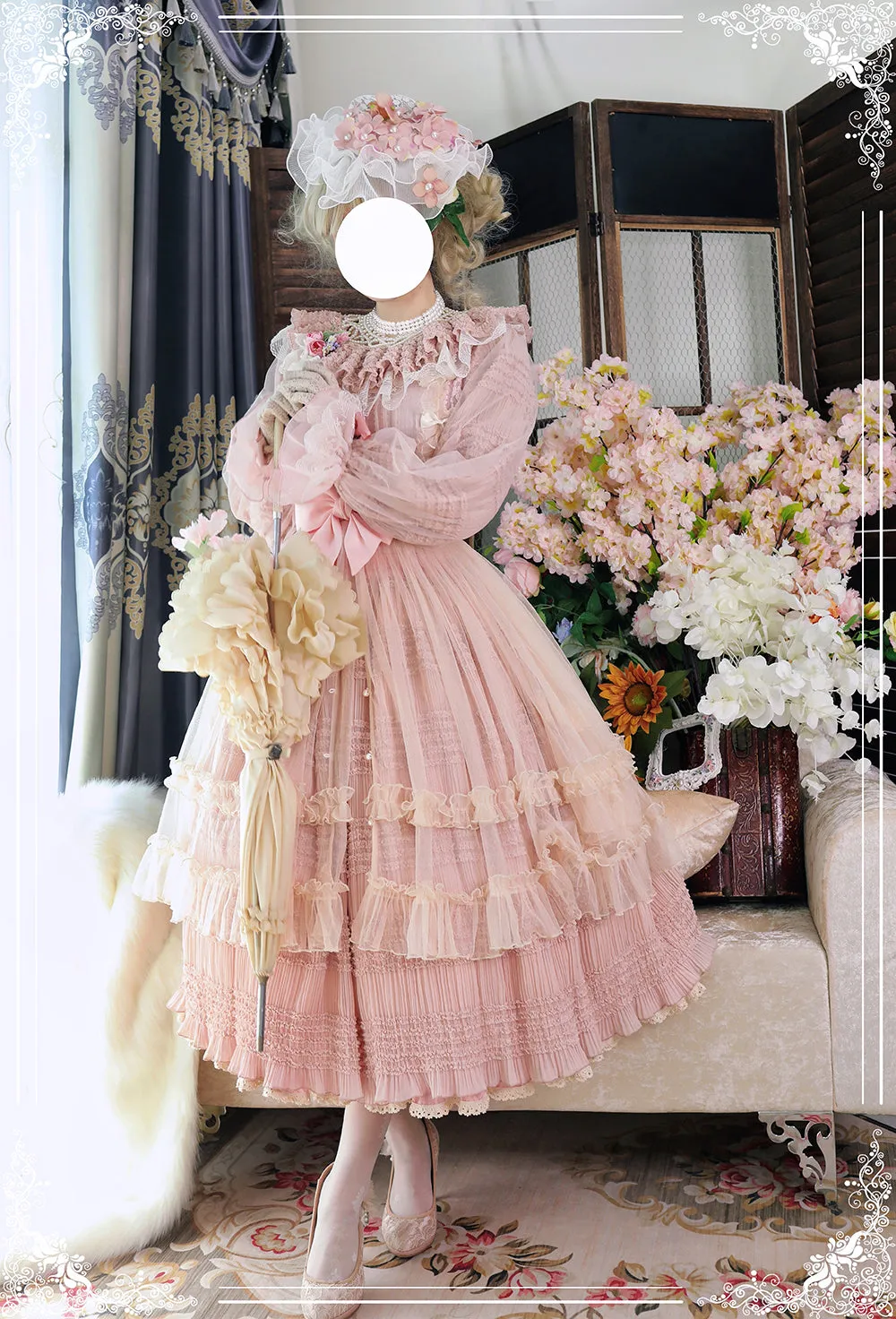 Miss Point~Icing Sugar~Retro Lolita Double-layer Blouse