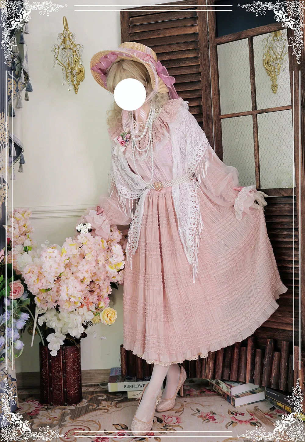 Miss Point~Icing Sugar~Retro Lolita Double-layer Blouse