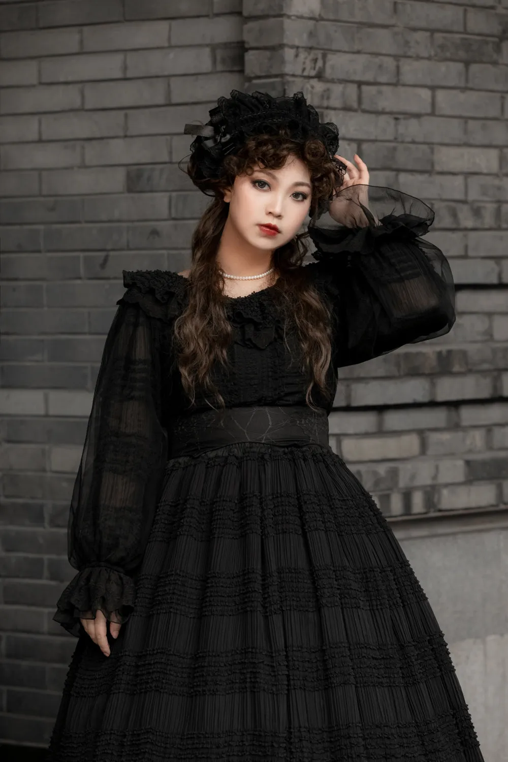 Miss Point~Icing Sugar~Retro Lolita Double-layer Blouse