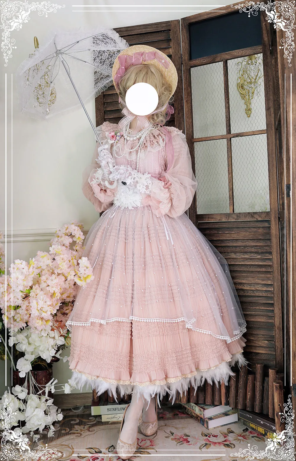 Miss Point~Icing Sugar~Retro Lolita Double-layer Blouse