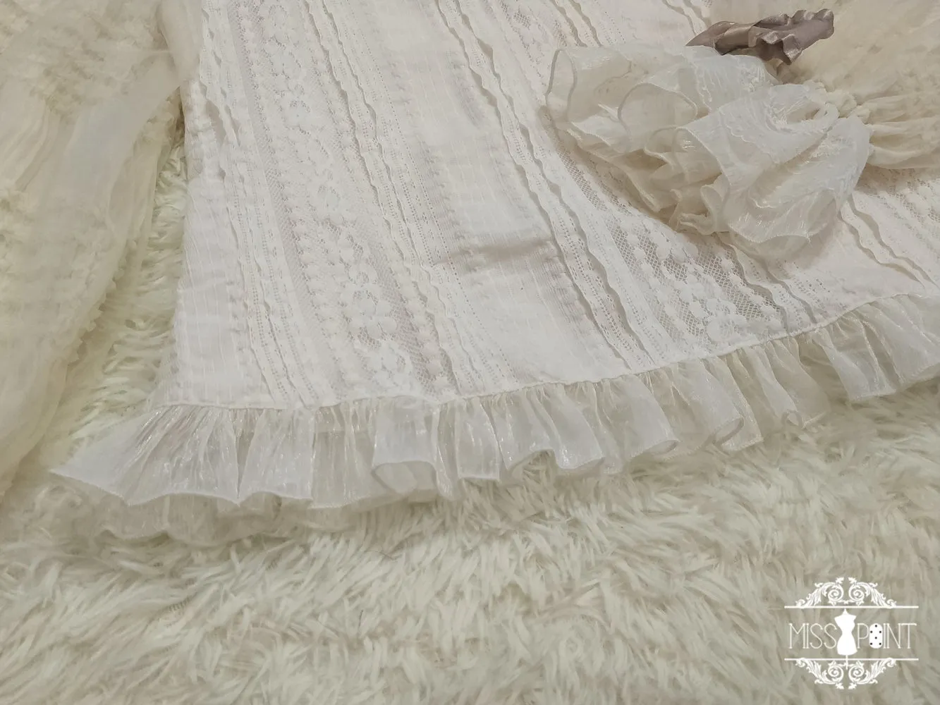 Miss Point~Icing Sugar~Retro Lolita Double-layer Blouse
