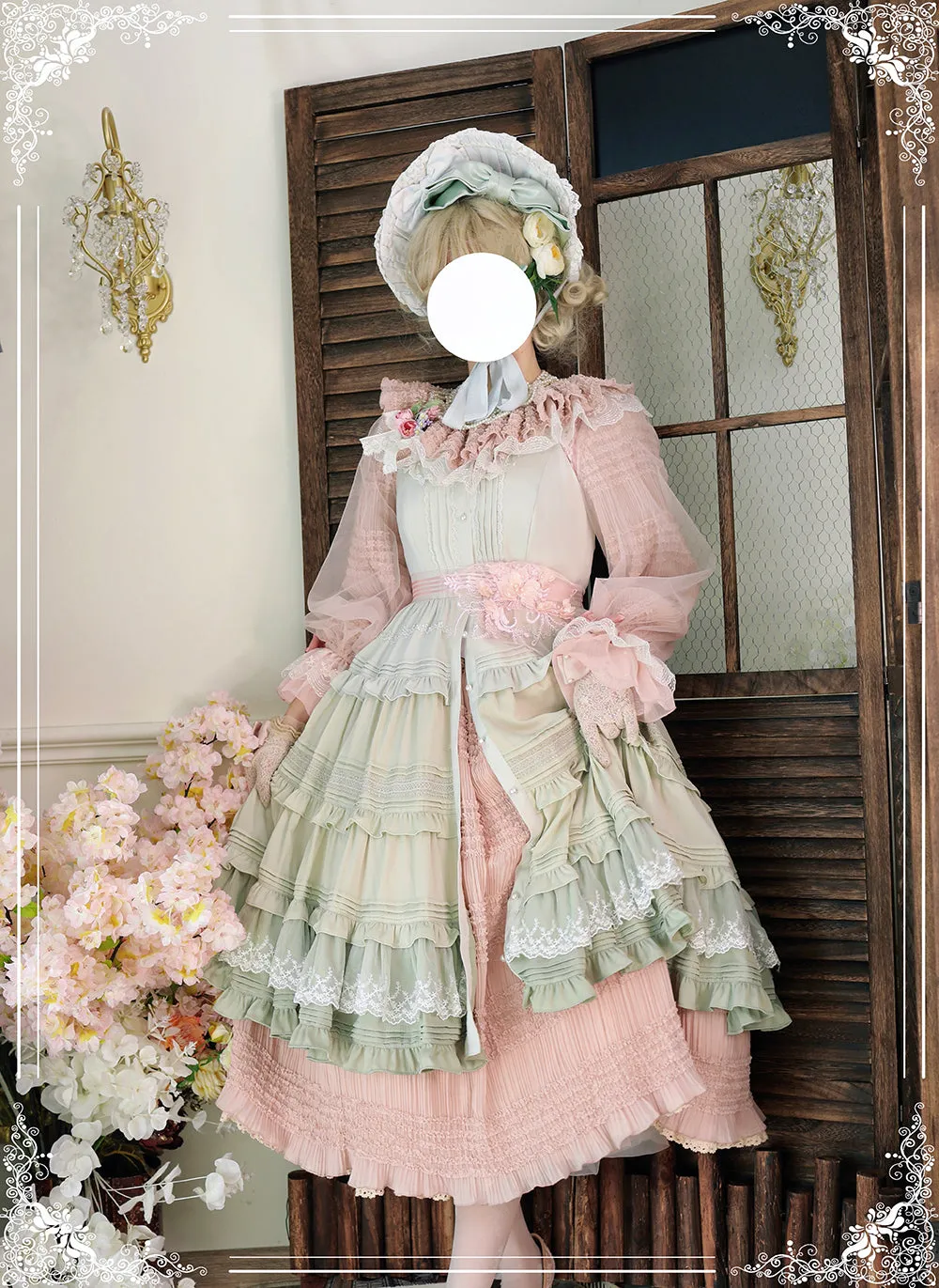 Miss Point~Icing Sugar~Retro Lolita Double-layer Blouse