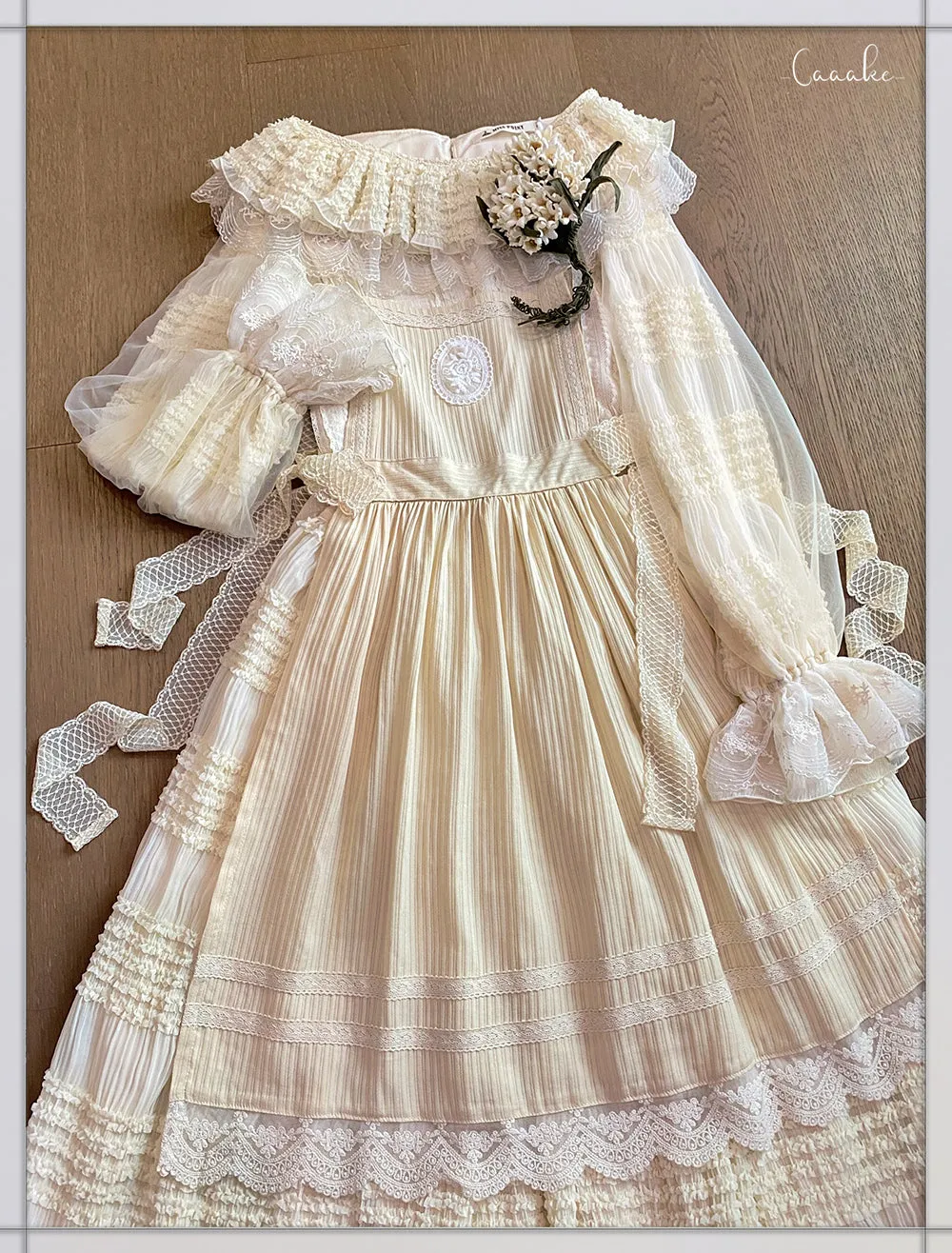 Miss Point~Icing Sugar~Retro Lolita Double-layer Blouse