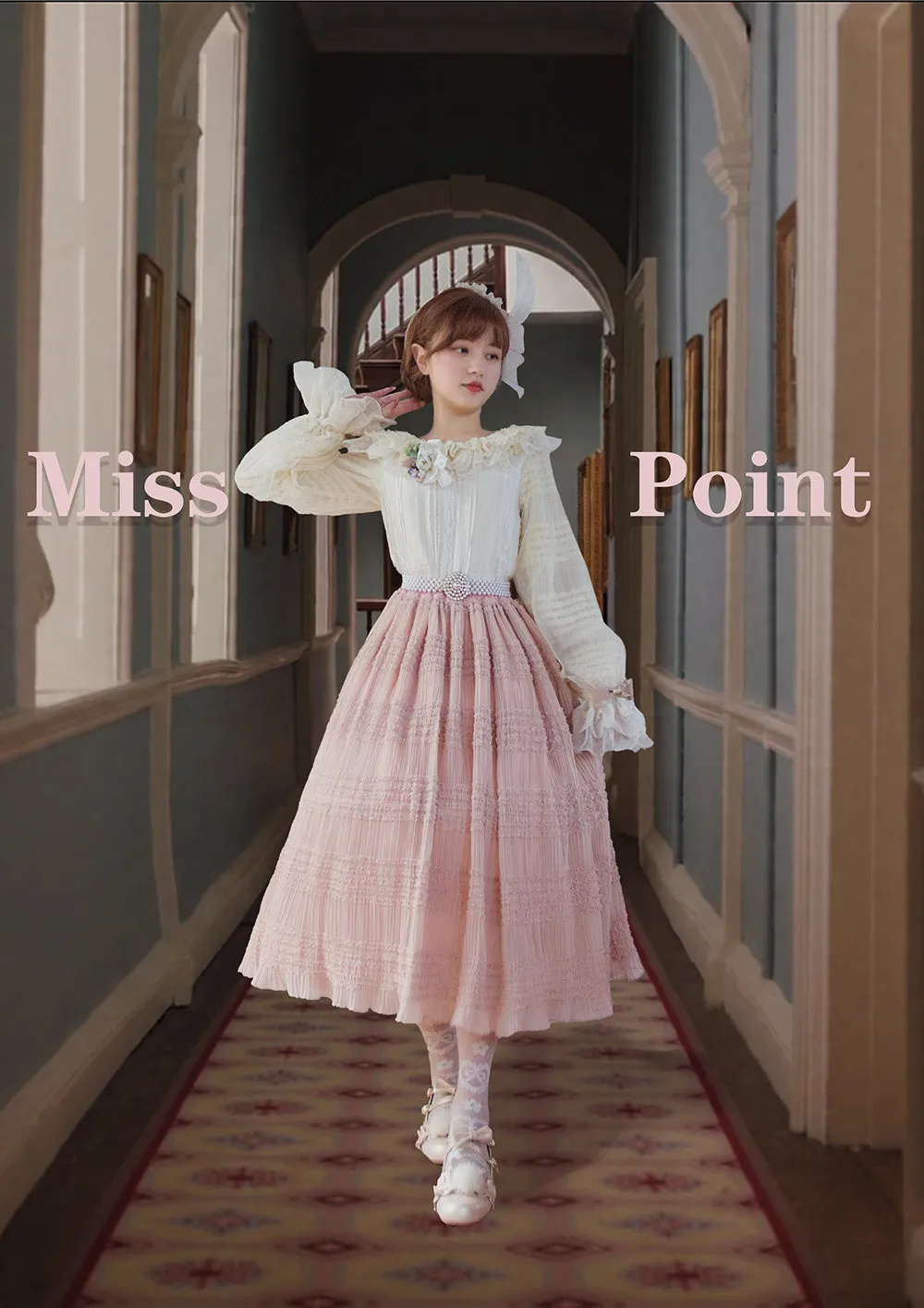 Miss Point~Icing Sugar~Retro Lolita Double-layer Blouse