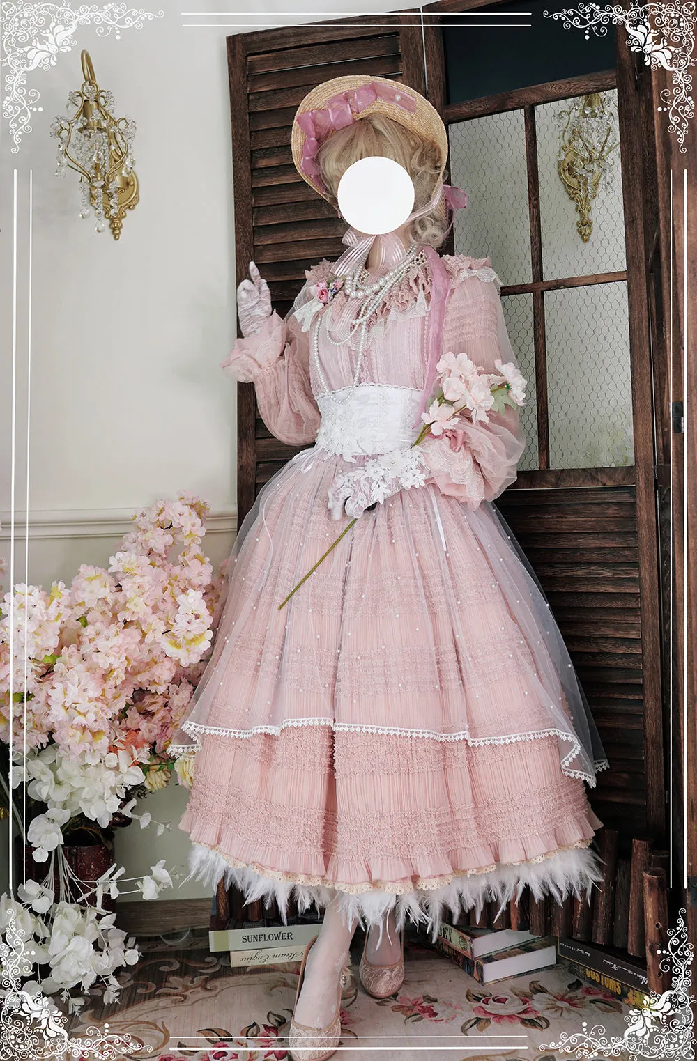 Miss Point~Icing Sugar~Retro Lolita Double-layer Blouse