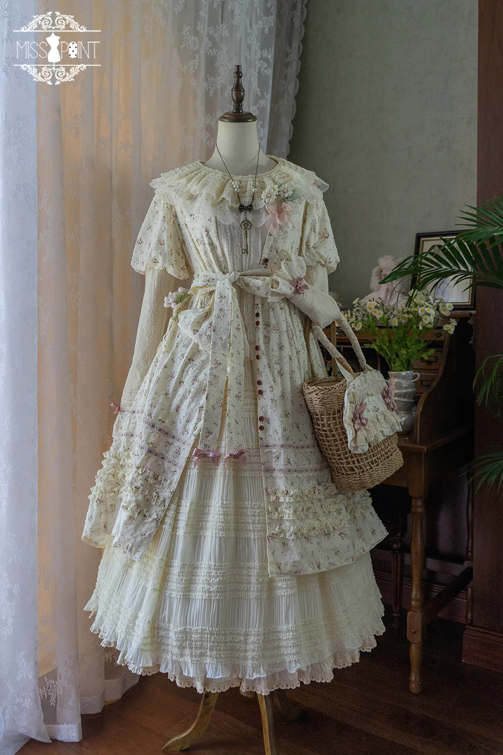 Miss Point~Icing Sugar~Retro Lolita Double-layer Blouse