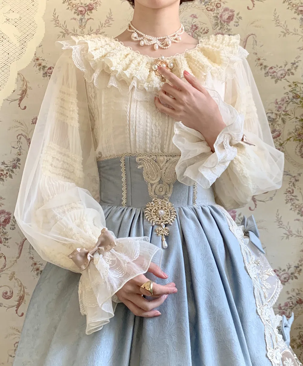 Miss Point~Icing Sugar~Retro Lolita Double-layer Blouse