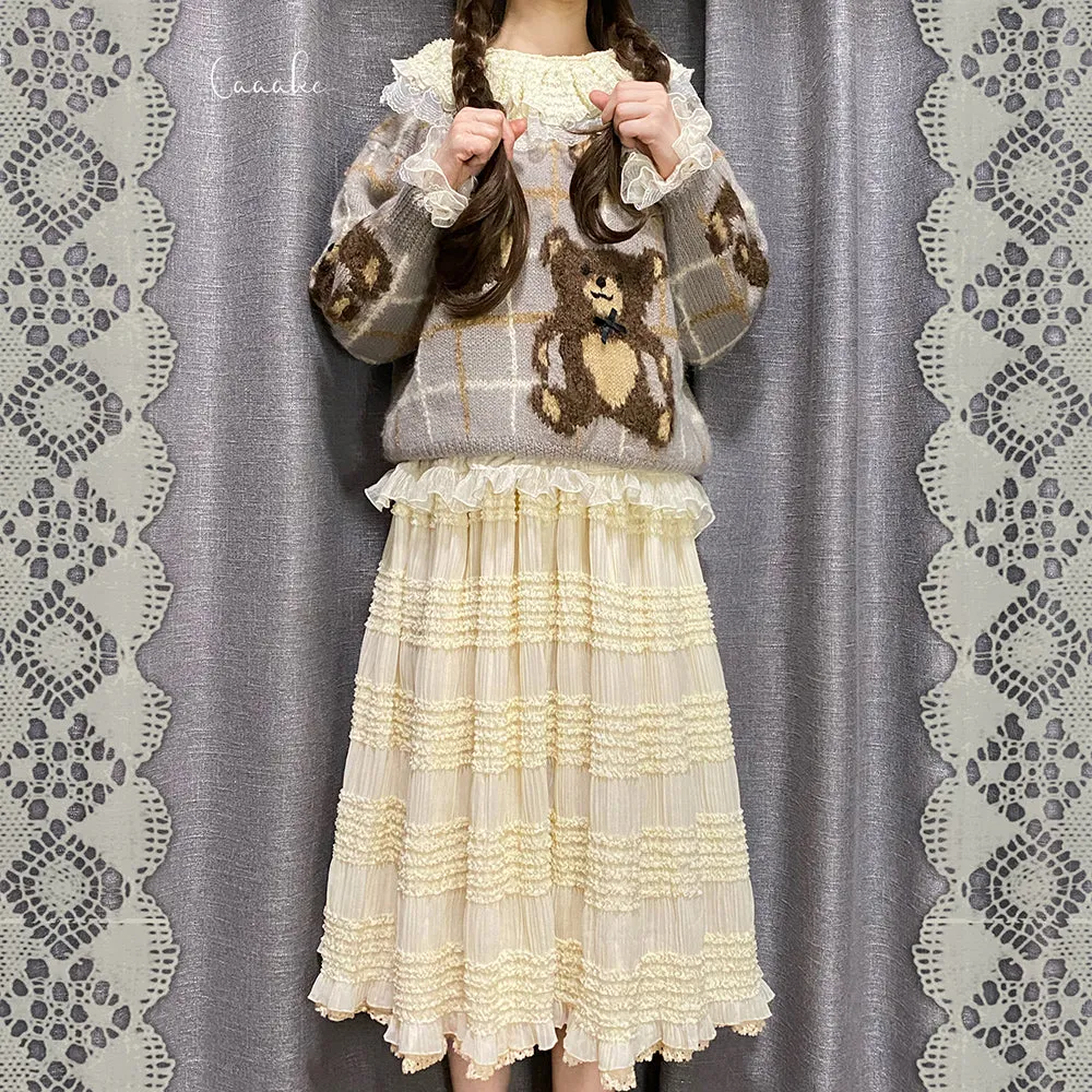 Miss Point~Icing Sugar~Retro Lolita Double-layer Blouse