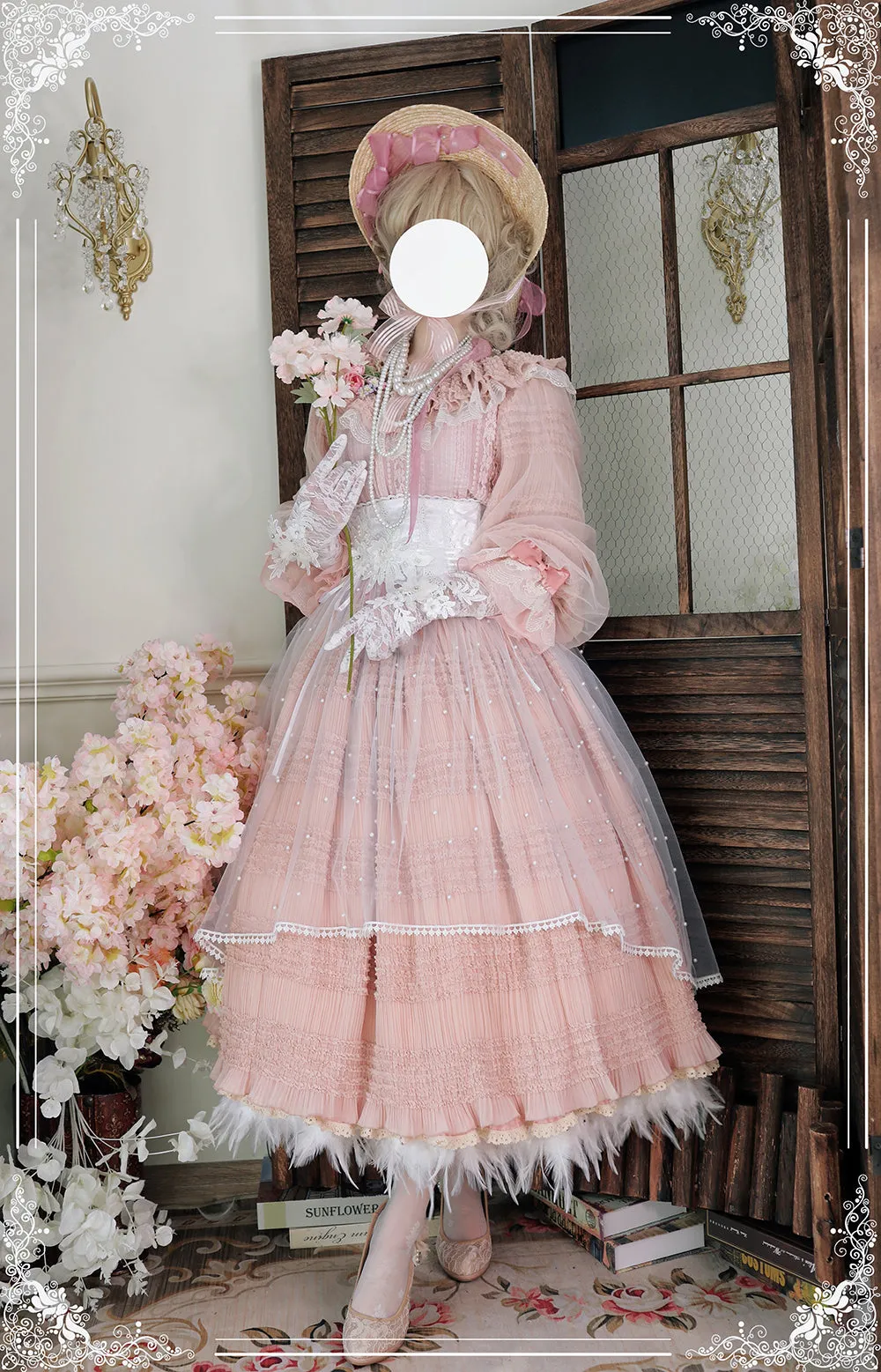 Miss Point~Icing Sugar~Retro Lolita Double-layer Blouse