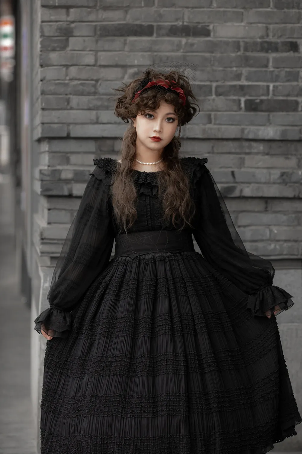 Miss Point~Icing Sugar~Retro Lolita Double-layer Blouse