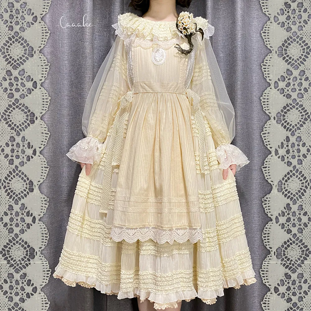 Miss Point~Icing Sugar~Retro Lolita Double-layer Blouse