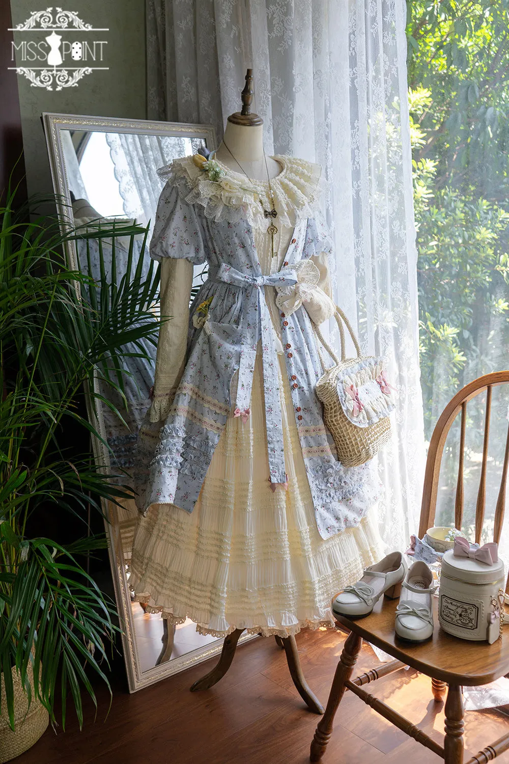 Miss Point~Icing Sugar~Retro Lolita Double-layer Blouse