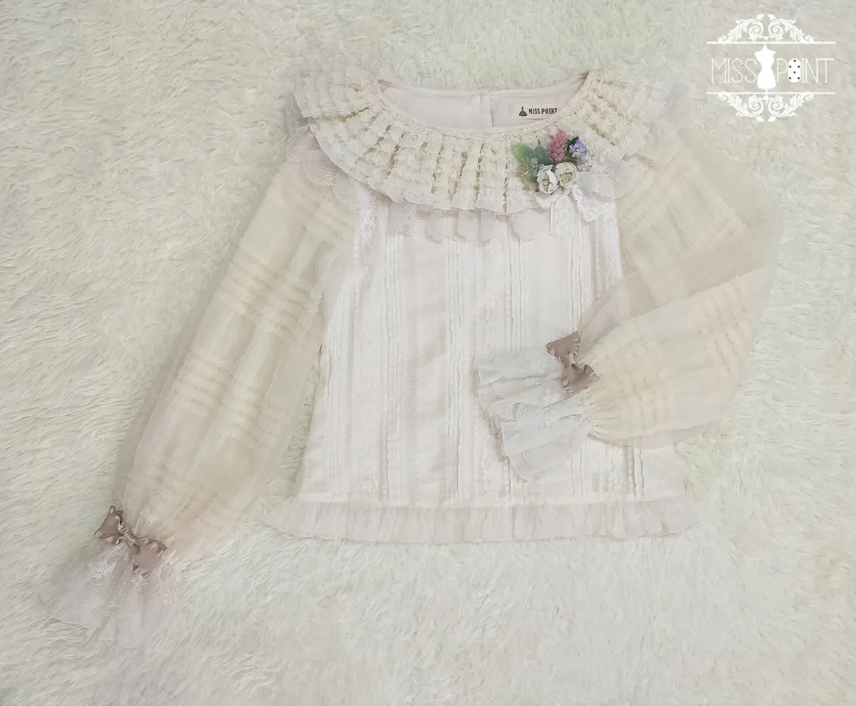 Miss Point~Icing Sugar~Retro Lolita Double-layer Blouse