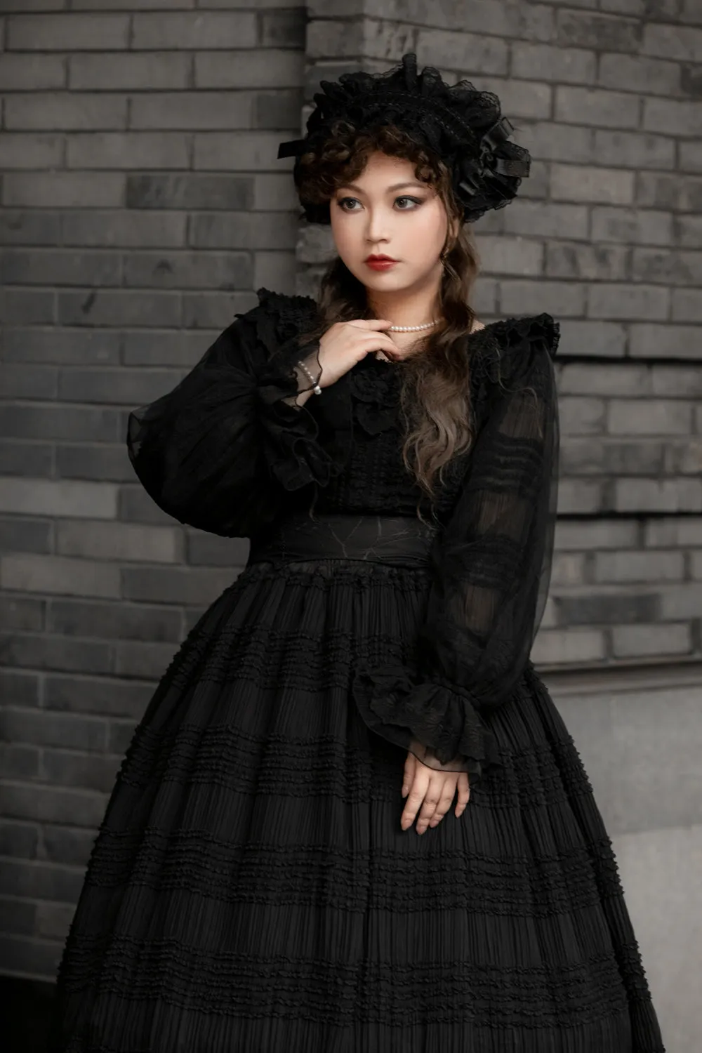 Miss Point~Icing Sugar~Retro Lolita Double-layer Blouse