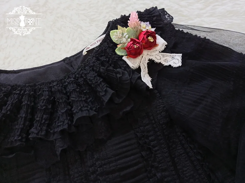 Miss Point~Icing Sugar~Retro Lolita Double-layer Blouse