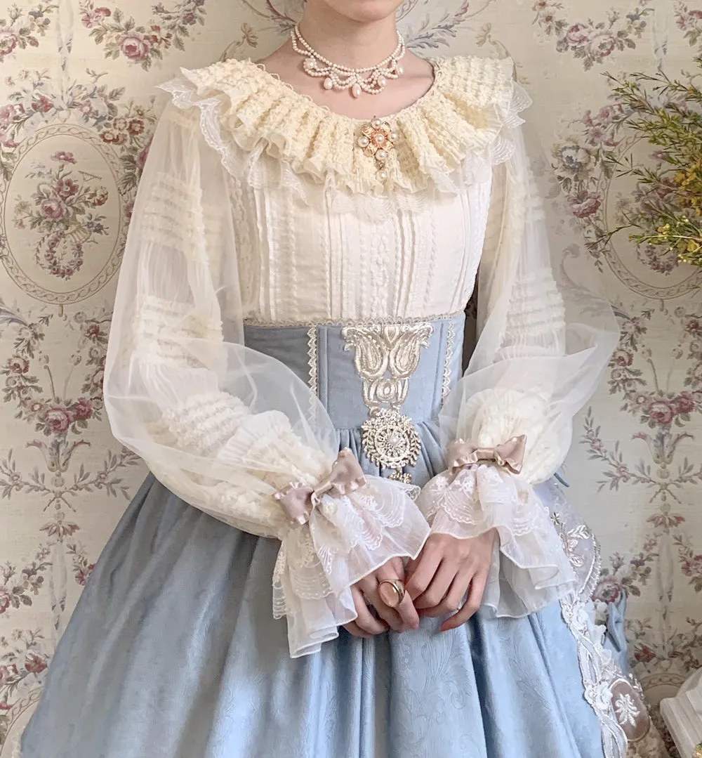 Miss Point~Icing Sugar~Retro Lolita Double-layer Blouse