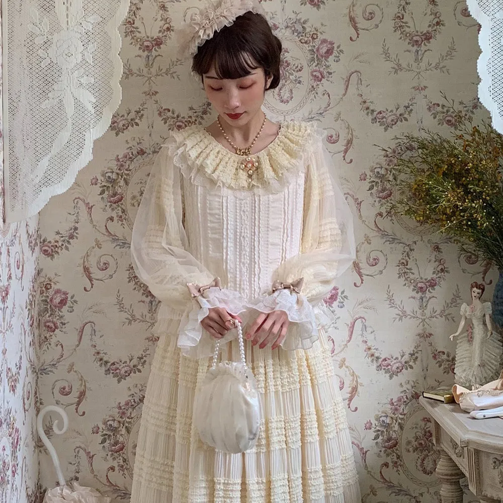 Miss Point~Icing Sugar~Retro Lolita Double-layer Blouse