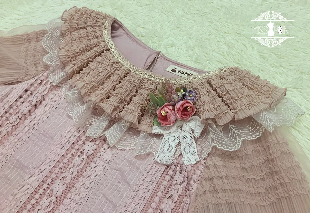 Miss Point~Icing Sugar~Retro Lolita Double-layer Blouse