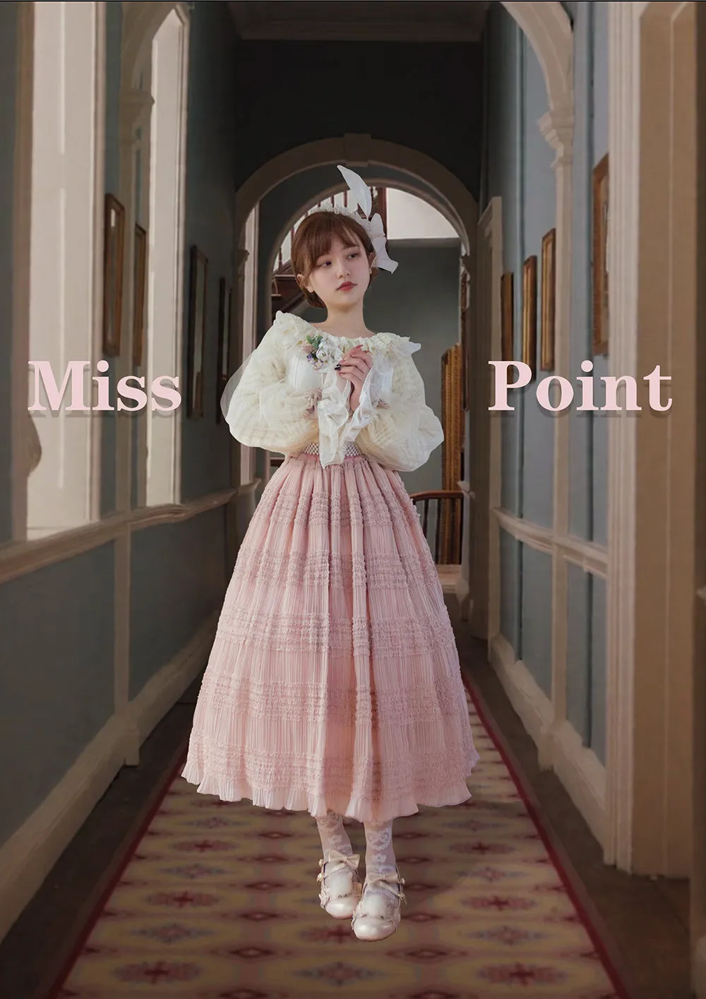 Miss Point~Icing Sugar~Retro Lolita Double-layer Blouse