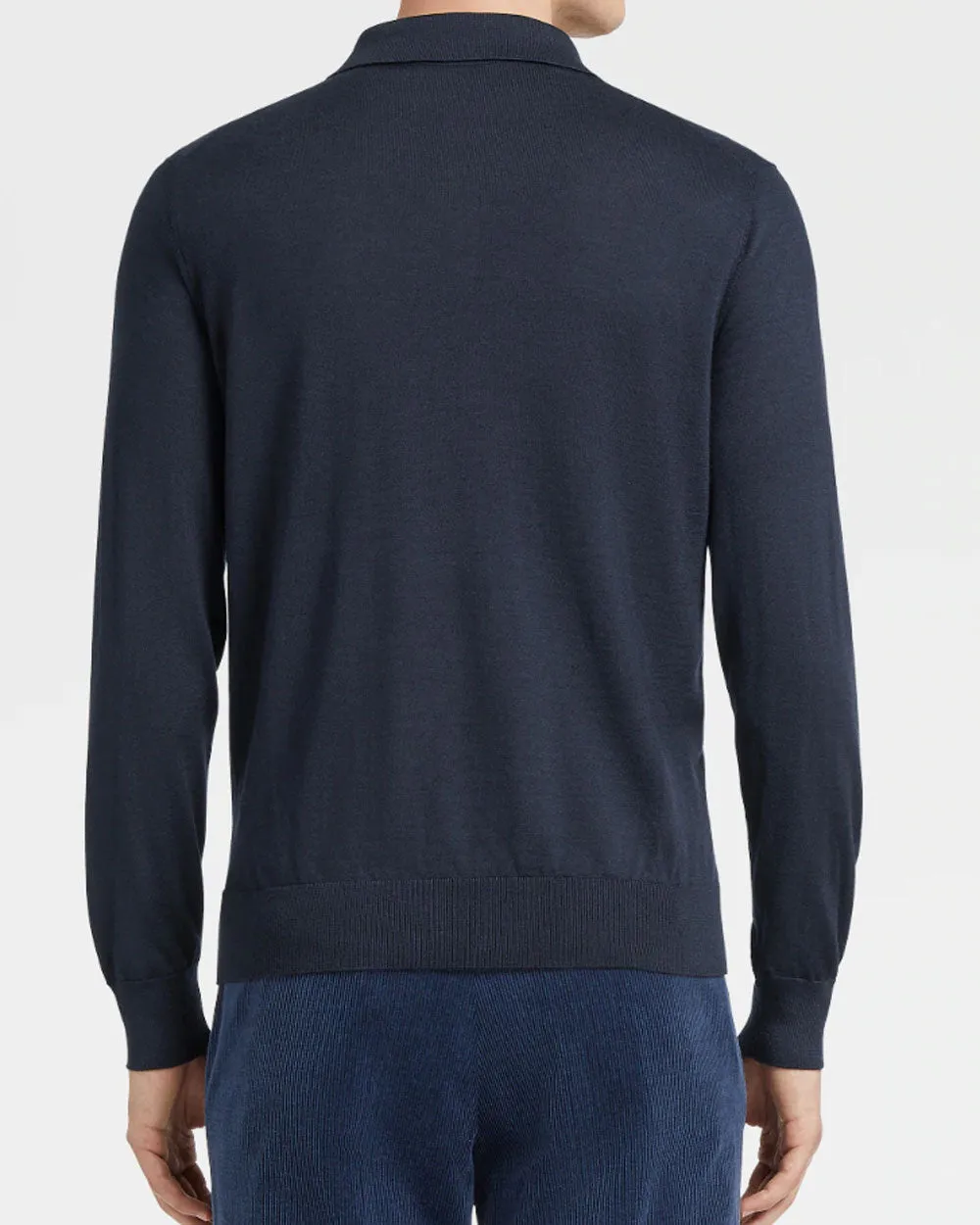 Navy Cashseta Light Polo